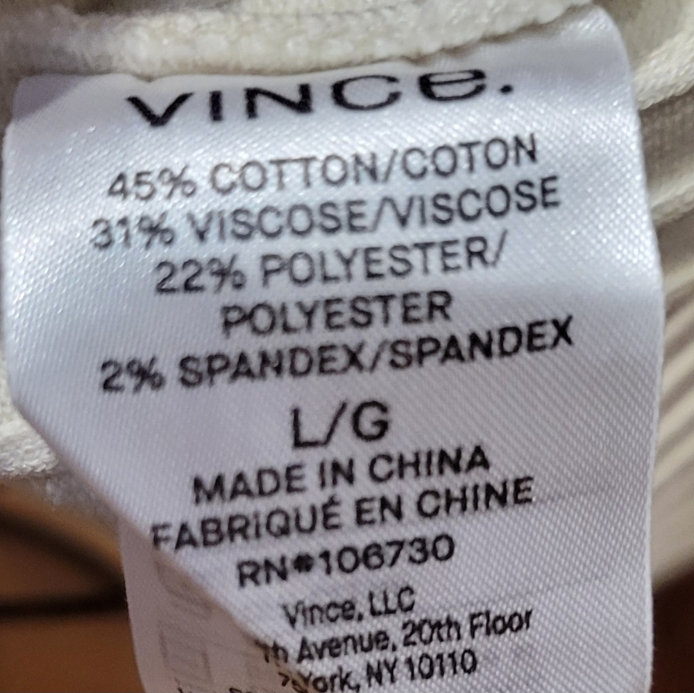 Vince - Cream Slip Midi Dress Halter Neckline - Picture 4 of 6